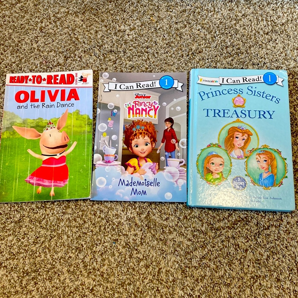 I can read reading books. Kindergarten first grade reading books.